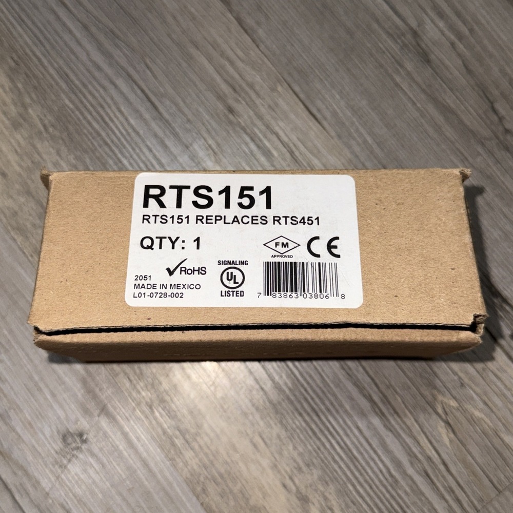 System Sensor RTS151 RTS451 5CGZ4 Fire Alarm Remote Test Station Smoke Detectors